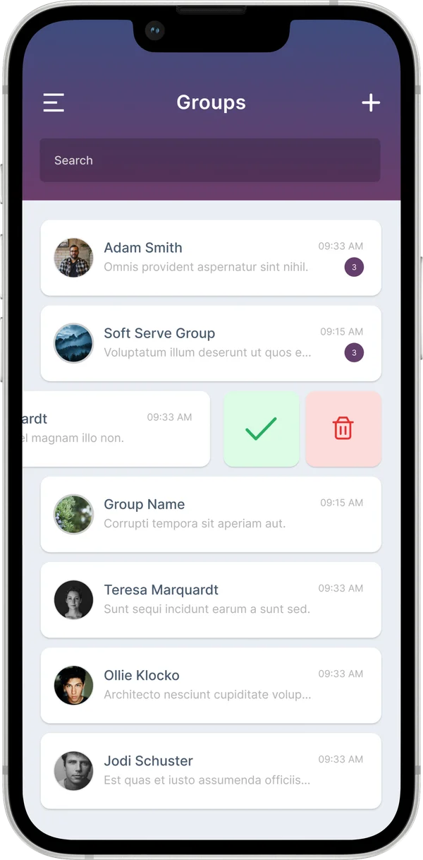 Messaging demo - Chats